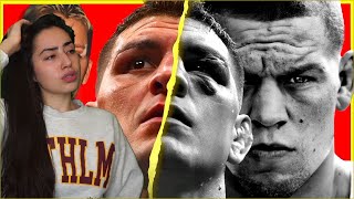 UFC NOOB REACTS TO Nate \& Nick Diaz: The Brothers the UFC Sacrificed