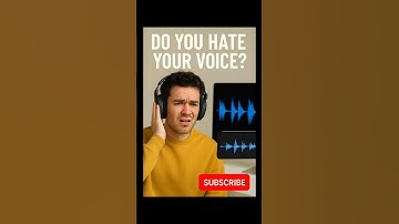 Why You Hate Your Recorded Voice #facts