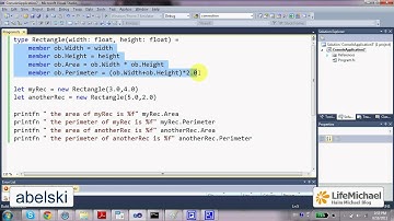 Defining Classes in F#