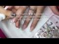 Ombré French With Swarovski Crystals - part 2