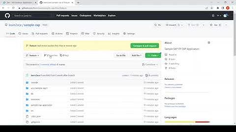 01.03 How to Use Git in SAP BAS? | GitHub |SAP BAS