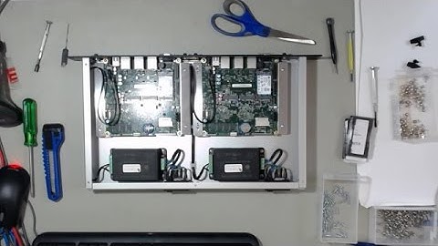 Building an APU 1 dual board rack mount server