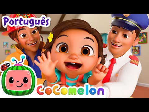 Família de Dedos! | HORA DA NINA! | Cocomelon Brasil | Músicas Infantis e Desenhos em Português