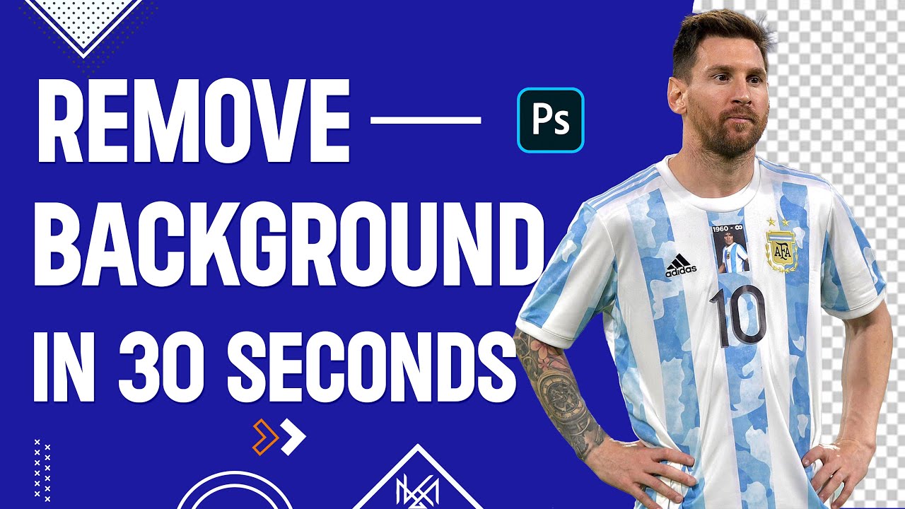 Remove Background in Less Than 30 Sec | Adobe Photoshop Tips and Tricks ...