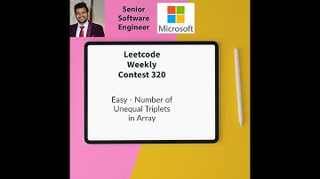 Leetcode Weekly contest 320 - Easy - Number of Unequal Triplets in Array