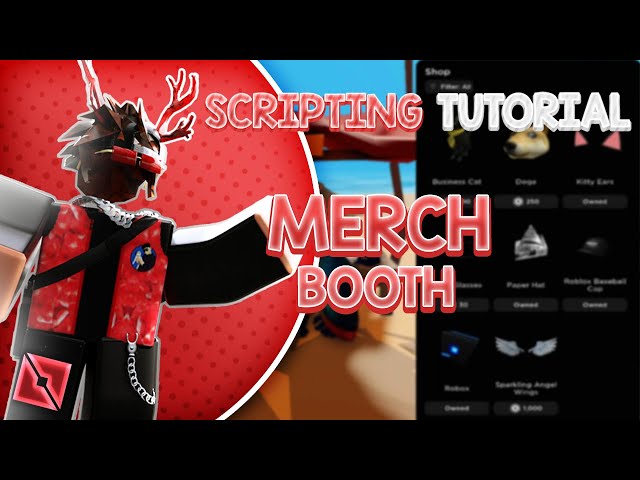 How To Make A ROBLOX CATALOG GUI - (NEW MERCH BOOTH EASY) 