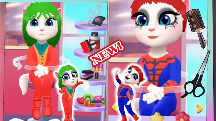 Joker ❌ Spiderman 🃏❌🕷️ in My Talking Angela 2 😍 Cosplay Makeover ❤️ Who Will Win 🥰