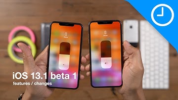 New iOS 13.1 BETA 1 features / changes!