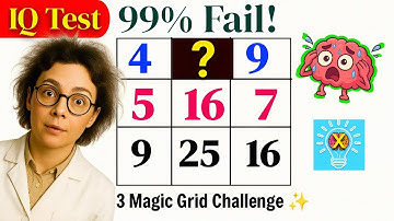 "4 : ? : 9! ➗ Magische wiskundepuzzel 🤯 Ultieme IQ-testuitdaging💡 | Logische test ✨
