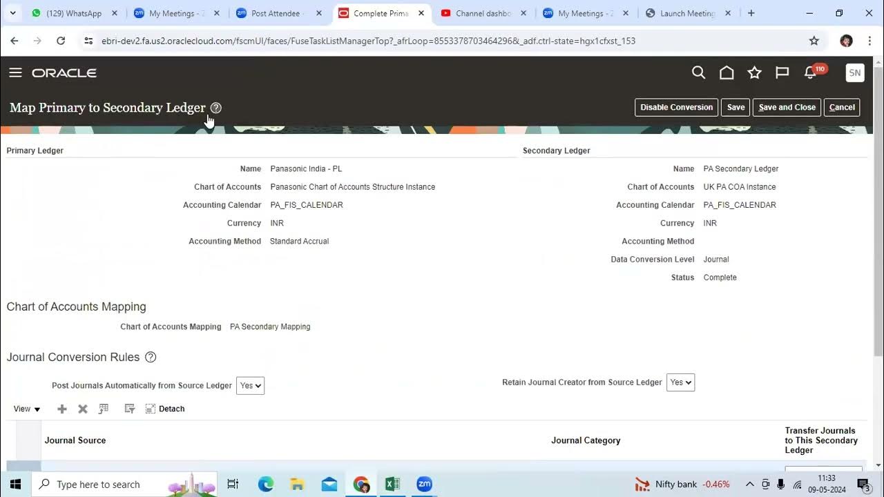Can we Replicate Revaluation Journals from Primary Ledger to Secondary