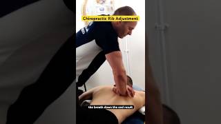 Upper Back Pain? #Chiropractic Rib Adjustment for Instant Relief 😮‍💨