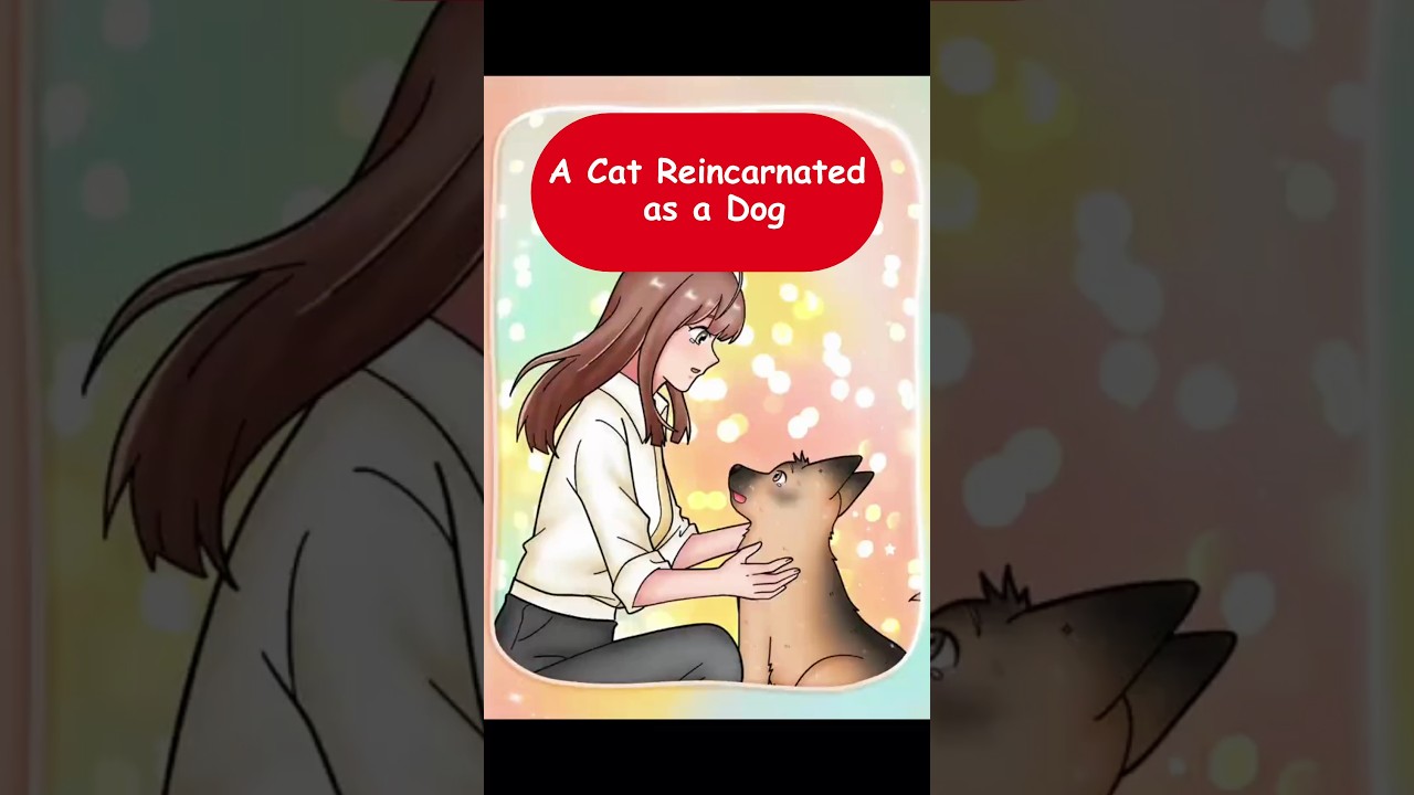 ⁣A Cat Reincarnated as a Dog #animation #shorts #dog