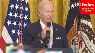 JUST IN: President Biden Holds Eid al-Fitr Reception At The White House