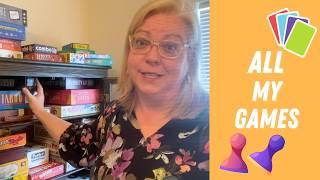 GAMES GAMES GAMES || decluttering and reorganizing my games cabinet