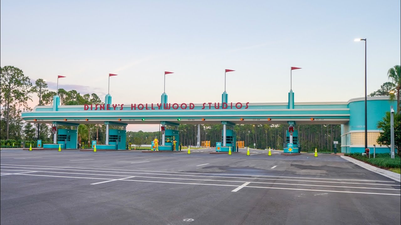 NEW Hollywood Studios Parking Lot Entrance 2018 YouTube