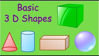 | 3D shapes | Solid figures | Solid shapes | Learn about 3D shapes | Basic Shapes | grade 1 | class1