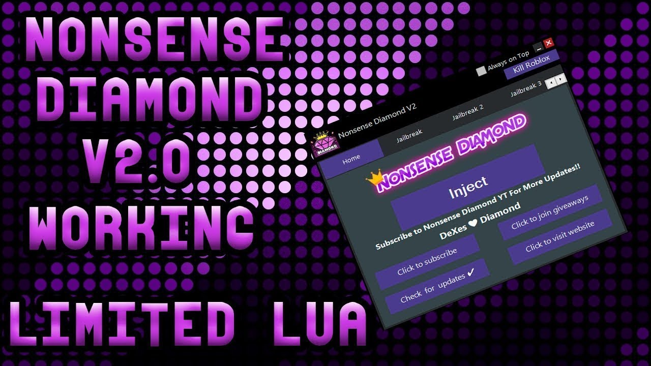 Omg Nonsense Diamond Trending Youtube - скачать new roblox exploit nonsense diamond v 4 2 level 7