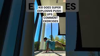Kid Does Insane Superman Push-Ups 