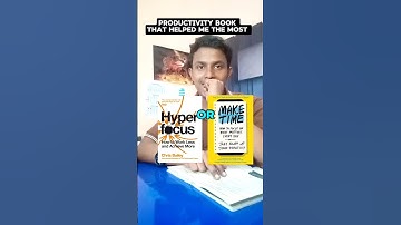 Productivity Books That Changed My Life