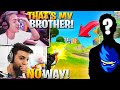 Ninja and I *ACCIDENTALLY* Ran Into HIS BROTHER! (Fortnite Battle Royale)