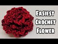 Crochet Flower Tutorial | EASY | Beginners