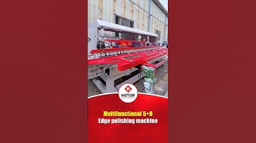 Our 5+8 Edge polishing machine is designed for professional factories.