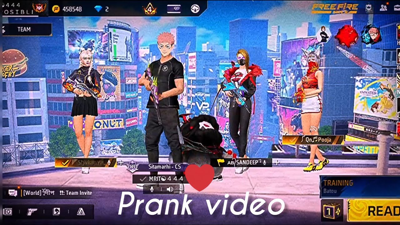 Girl prankvideo 