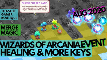 Healing Map & More Cloud Keys • Merge Magic Wizards Of Arcania Event Aug 2020 ☆☆☆
