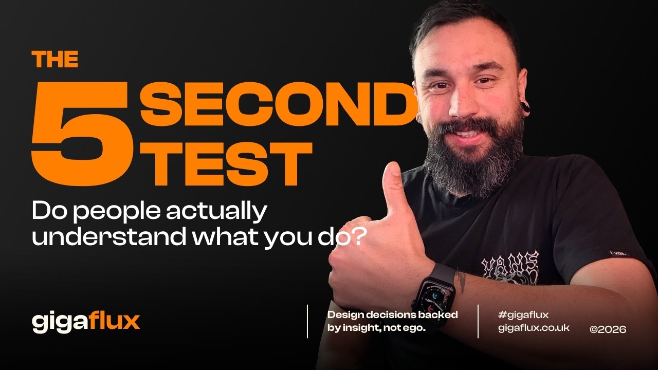 The 5 Second Test - Do People Actually Understand What You Do? - YouTube