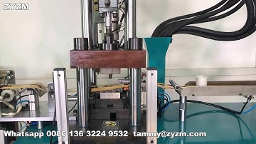 Automatic Plastic Zipper Open End Injection Machine from brand factory -ZYZM