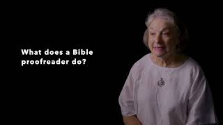 What Does a Bible Proofreader Do