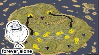 Forever alone map based on the popular meme, Command & Conquer: Yur...