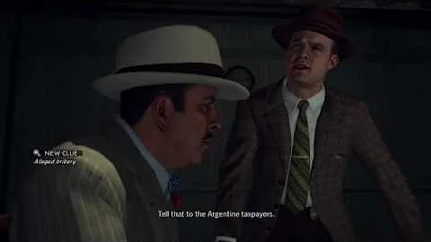 LA Noire - Juan Francisco Valdez Interrogation at ...