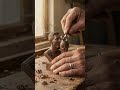 "Carving Messi &amp; The World Cup from Walnut Wood 🏆