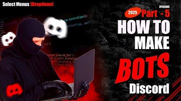 How to Use Dropdown Menus in Discord Bot (Python 2025) | Select Menu with discord.py UI!