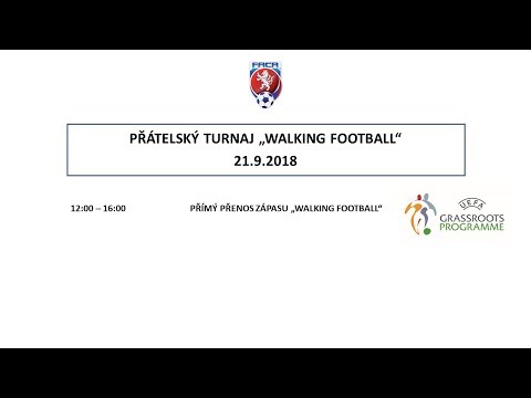 FAČR - PŘÍMÝ PŘENOS ZÁPASU „WALKING FOOTBALL“