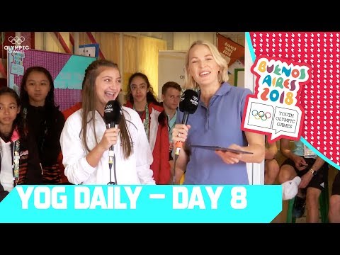 Kamri Noel explores the Youth Olympics | YOG Daily Show | Day 8 | YOG Buenos Aires 2018