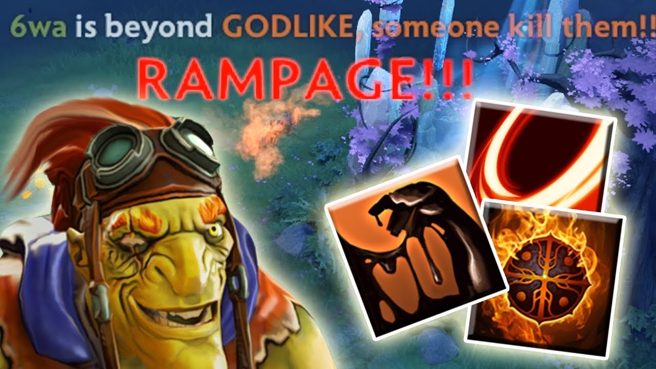 Самый простой и Эффективный Билд в Абилити Драфт [Напалм + Периодический Магический Урон] Дота 2