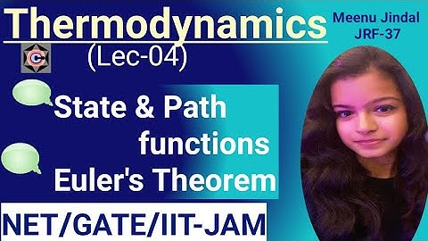 State & Path Functions | Euler
