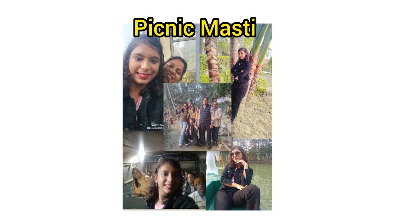 Picnic masti with family and group ❤️☺️✨