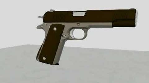 M1911 3Ds max