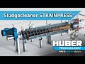 Sludgecleaner strainpress by huber technology inc