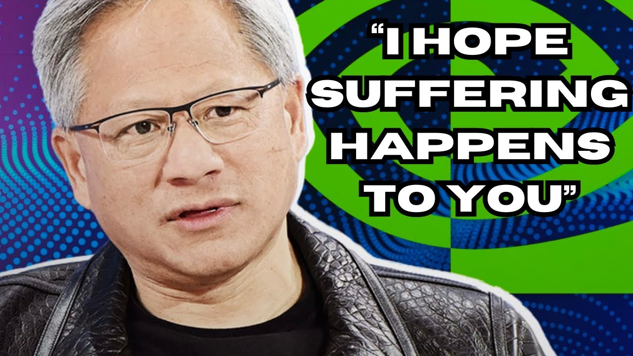 NVIDIA CEO Wishes Pain and Suffering on students - YouTube