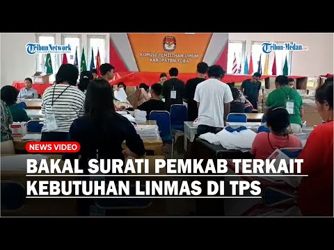 Setelah Lantik KPPS, KPU Toba Bakal Surati Pemkab Terkait Kebutuhan Linmas di TPS Saat Pemilu