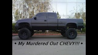My Custom Built Chevy Silverado With 12 Fts Lift Full Throttle Suspension