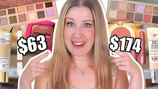 Drugstore Makeup DUPES \& ALTERNATIVES (all-day wear test!)