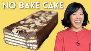 Easy 10-Minute Malaysian Layered Cake | Batik Kek