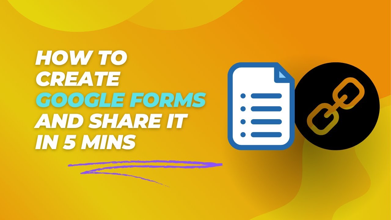 GOOGLE FORMS IN 5 MINUTES: CREATE & SHARE EASILY! - YouTube