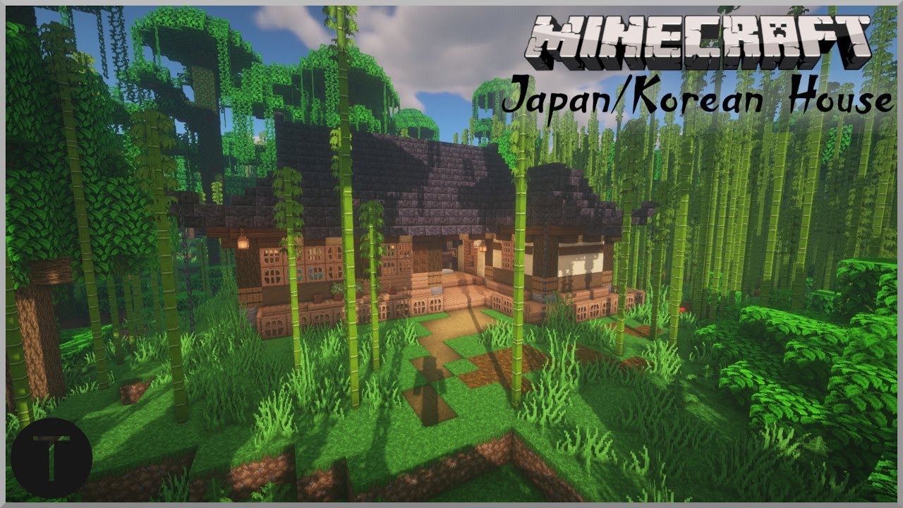 Minecraft Japan/Korean House Style Minecraft Tutorial YouTube