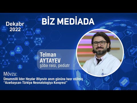 Dr.Telman Atayev “Yeni doğulmuşlarda analgeziya və sedasiya” mövzusunda çıxış edib.